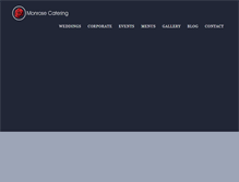 Tablet Screenshot of monrosecateringtoo.com